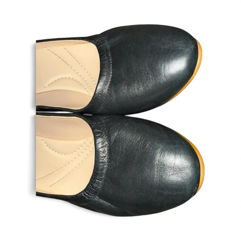 Clarks Black Leather Block Heel Round Toe Pumps, Women’s Shoes - US Size 6 M EUC - Picture 6 of 12